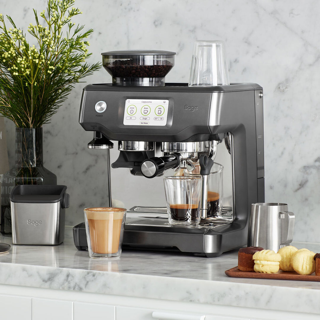 Sage Barista Touch Bean to Cup Coffee Machine in Black Stainless Steel, SES880BST