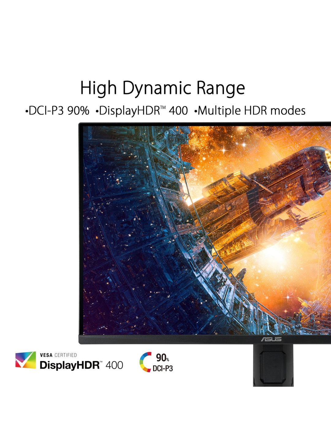 ASUS TUF 4K Ultra HD 28" Gaming Monitor 144Hz, AMD Freesync, HDMI 2.1, Adjustable Ergonomic, IPS Panel, HDR, Built-in Speakers