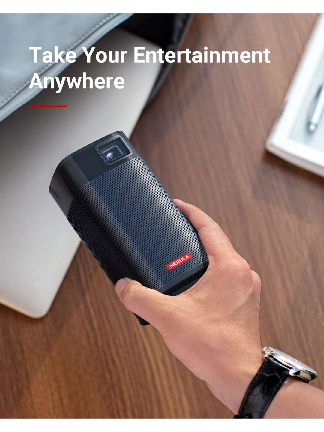 Nebula Apollo Smart Portable Projector, 200 Lumens