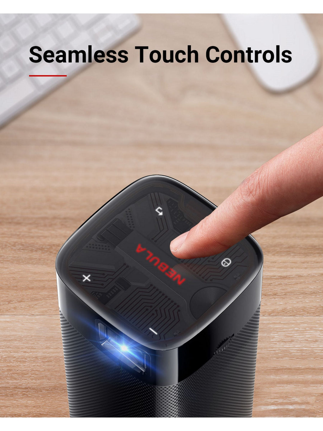 Nebula Apollo Smart Portable Projector, 200 Lumens