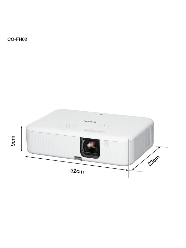 Epson Full HD Smart Projector 3000 Lumens, Android TV, Plug & Play, Long-Life Lamp, 391" Screen