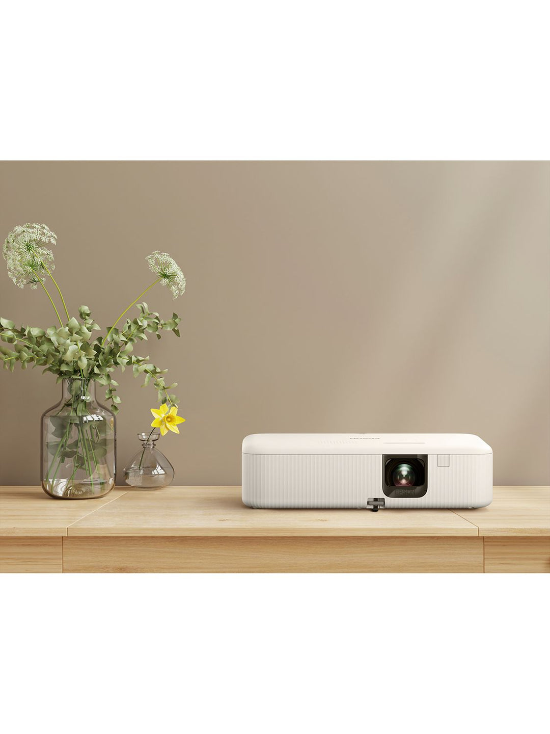 Epson Full HD Smart Projector 3000 Lumens, Android TV, Plug & Play, Long-Life Lamp, 391" Screen