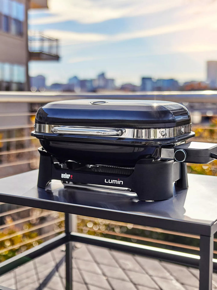 Weber Lumin Compact Electric BBQ, Black