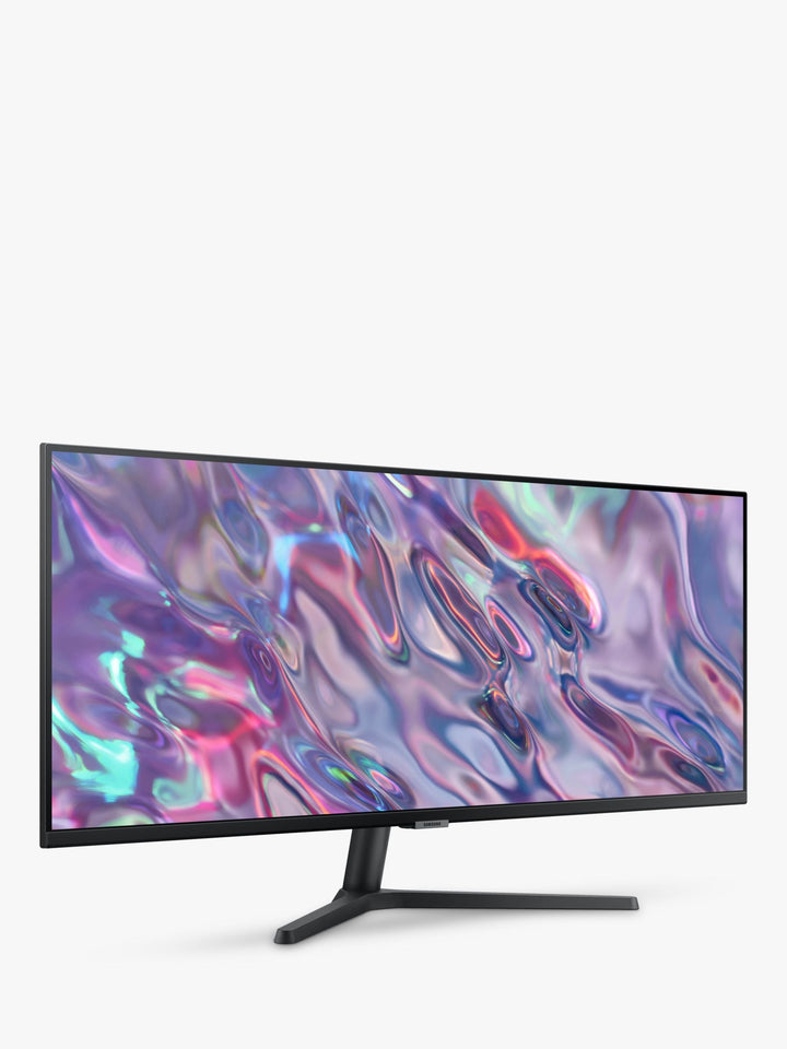 Samsung 34" WQHD Gaming Monitor - 100Hz, AMD FreeSync, 1ms Response, Ergonomic, Borderless Design, Intelligent Eye Care, HDMI Ports
