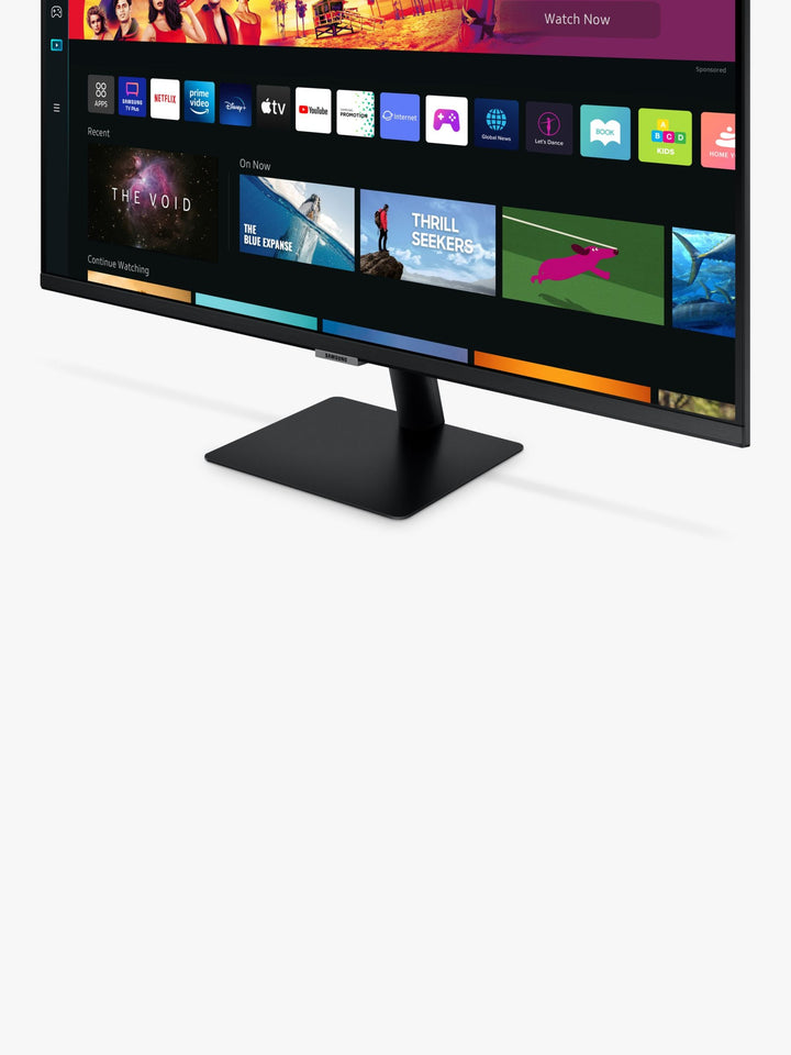 Samsung M70B 32" 4K UHD Smart Monitor - Wireless DeX, Remote Access, Built-in Apps, Voice Assistance