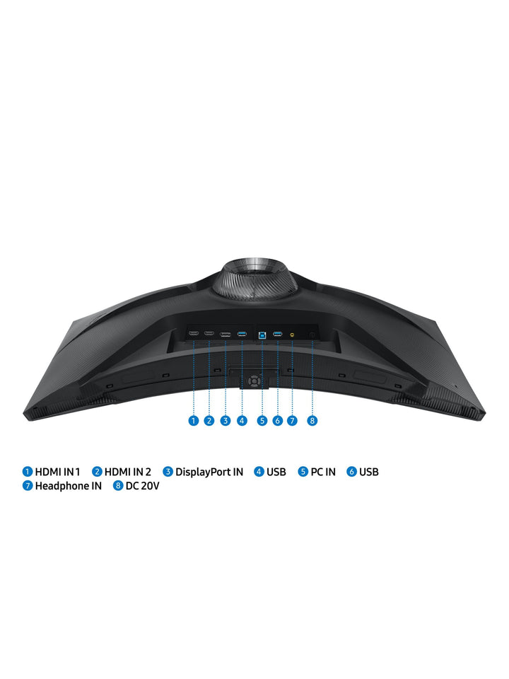 'Samsung Odyssey Neo G7 32" Curved Gaming Monitor 4K UHD, Quantum HDR 2000, 165Hz, 1ms, FreeSync Pro'