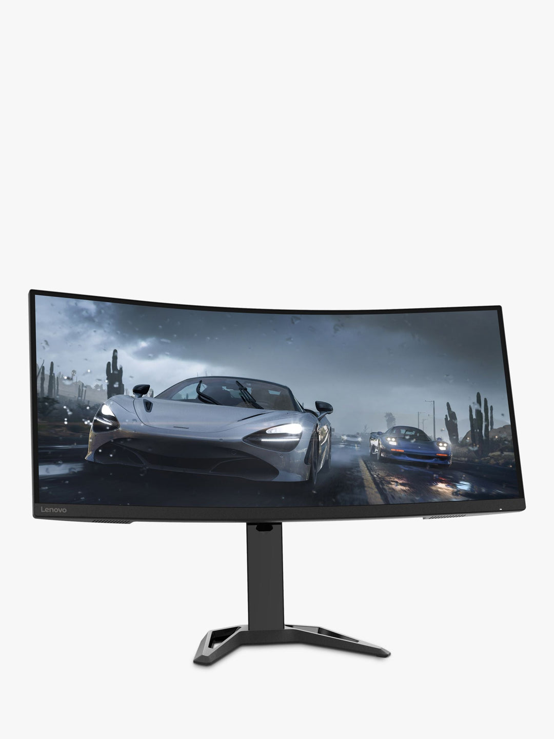 Lenovo 34" Ultrawide Curved Gaming Monitor – QHD, 170Hz Refresh Rate, HDR10, AMD Freesync Premium, HDMI, Ergonomic Adjustable Angle