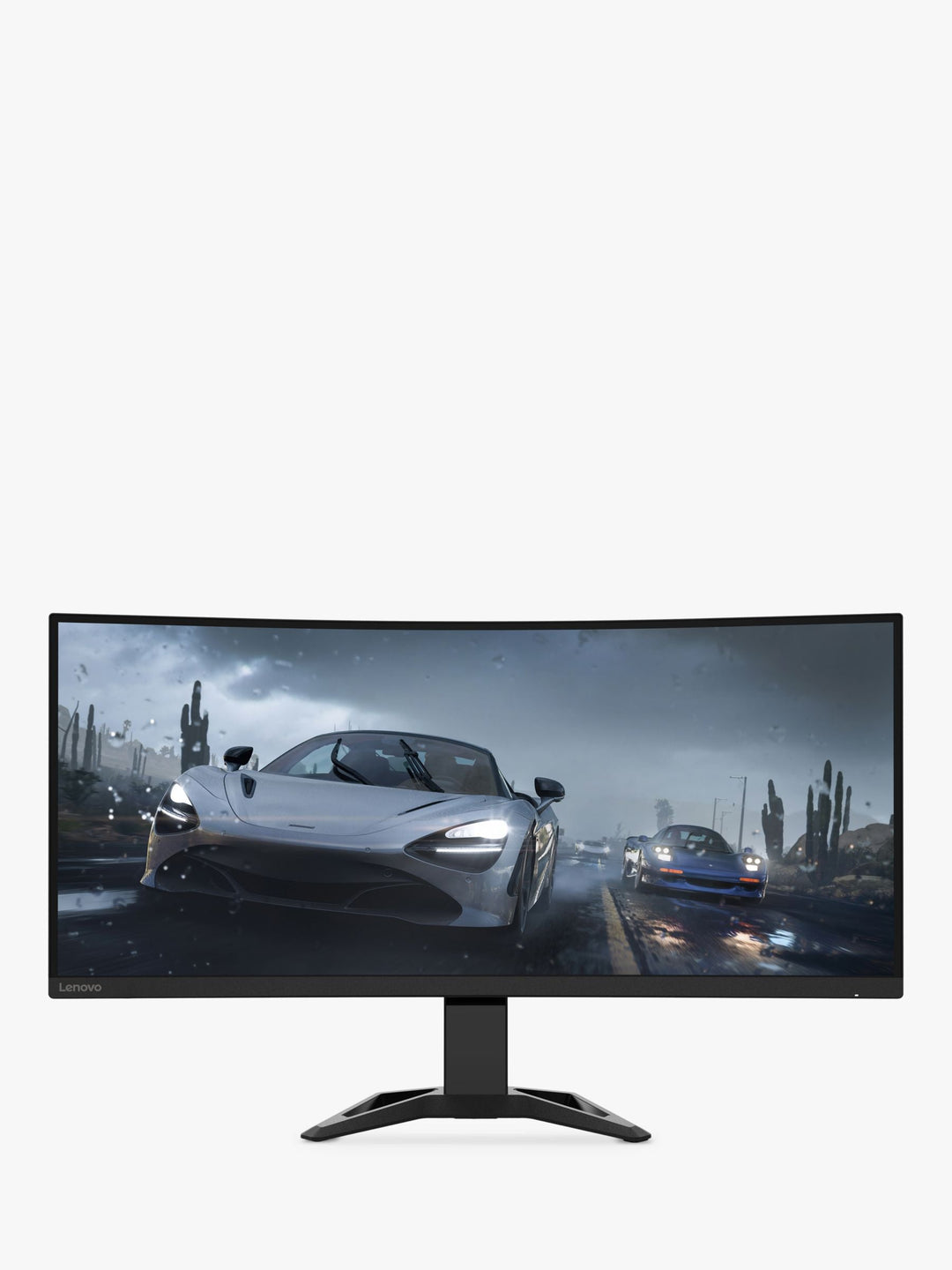 Lenovo 34" Ultrawide Curved Gaming Monitor – QHD, 170Hz Refresh Rate, HDR10, AMD Freesync Premium, HDMI, Ergonomic Adjustable Angle