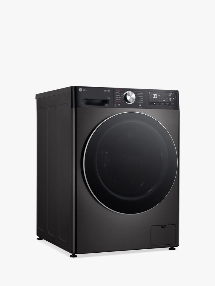 LG F4Y913BCTA1 Freestanding Washing Machine, LG F4Y913BCTA1 13kg Load, 1400rpm Spin, Black