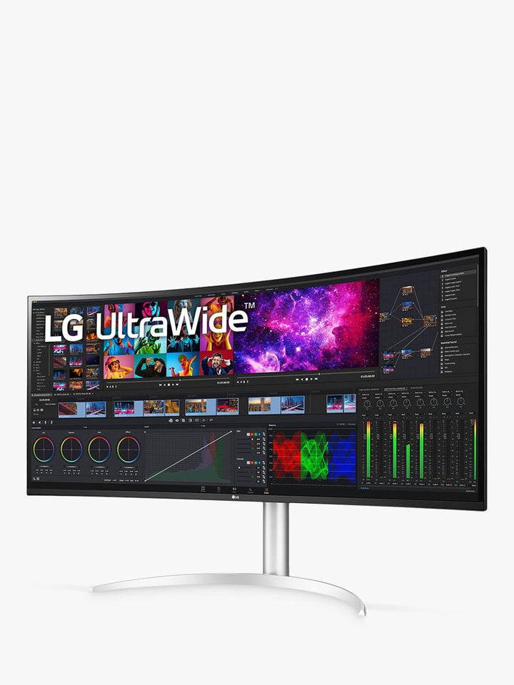 LG UltraWide 5K2K UHD Curved Gaming Monitor, 72Hz Refresh Rate, AMD FreeSync, HDR10 Support, 39.7” Screen Size