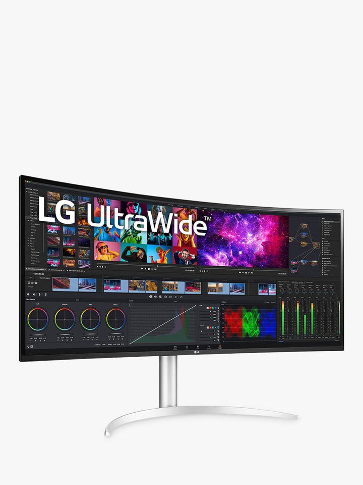 LG UltraWide 5K2K UHD Curved Gaming Monitor, 72Hz Refresh Rate, AMD FreeSync, HDR10 Support, 39.7” Screen Size