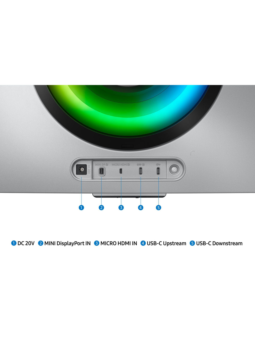 Samsung Odyssey G8 Ultrawide QHD OLED 175Hz Curved Gaming Monitor, True Black HDR, 34", 0.03ms response time