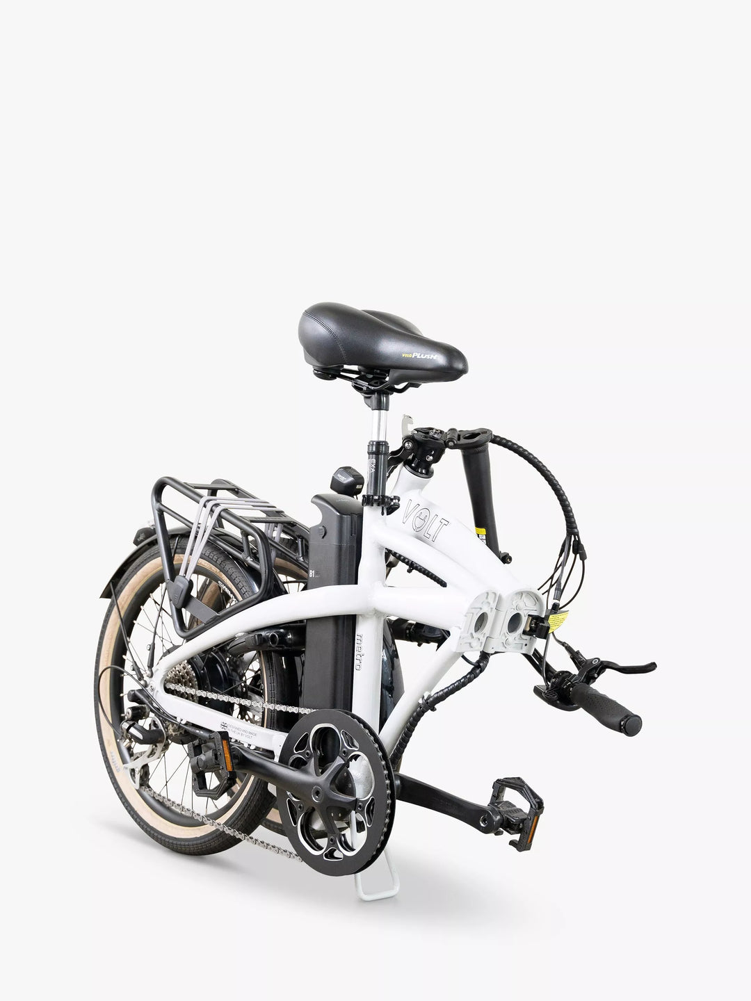 Volt Metro Folding e-Bike, Light Grey