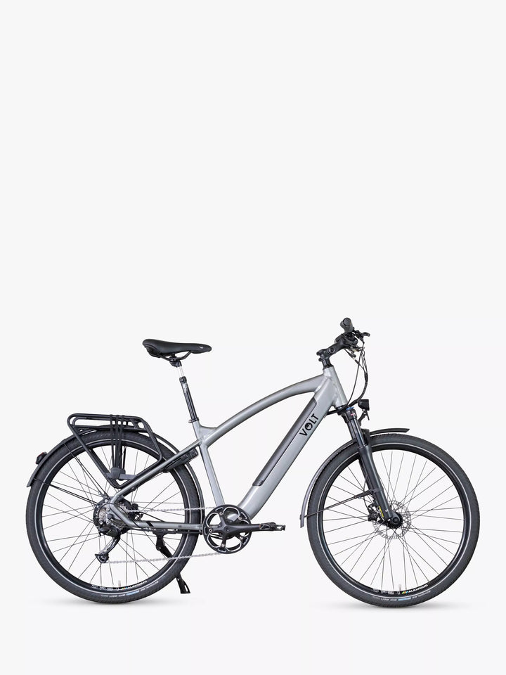Volt Pulse Hybrid e-Bike, Light Grey, 18" Frame