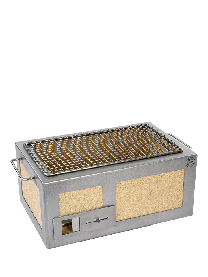 Little Kasai Konro Grill with Stainless Steel Frame V2 Kasai Little Konro Grill Charcoal BBQ