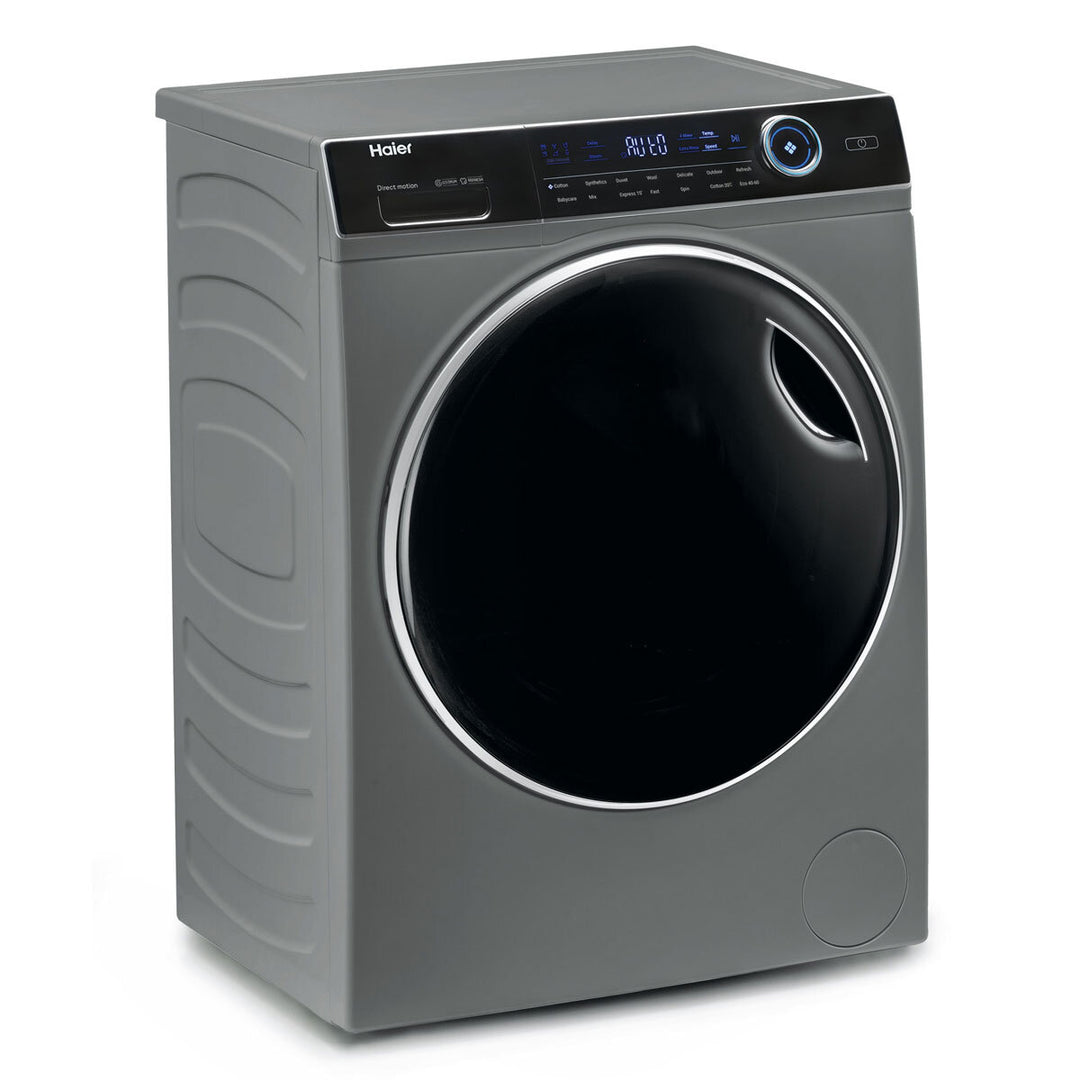 Haier I-Pro 7 Series HW100-B14979S8UUK, 10kg, 1400rpm Washing Machine with WiFI A Rated in Graphite
