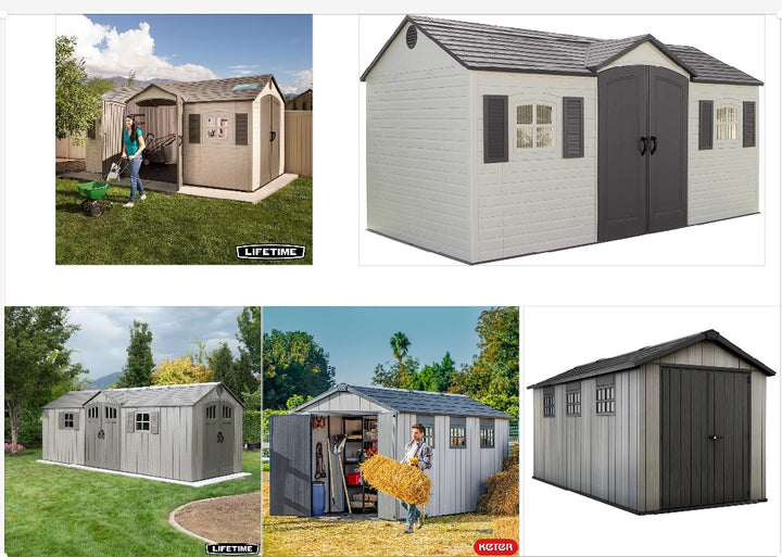 Premium Installation Service for Keter and Lifetime Shed Installation Service