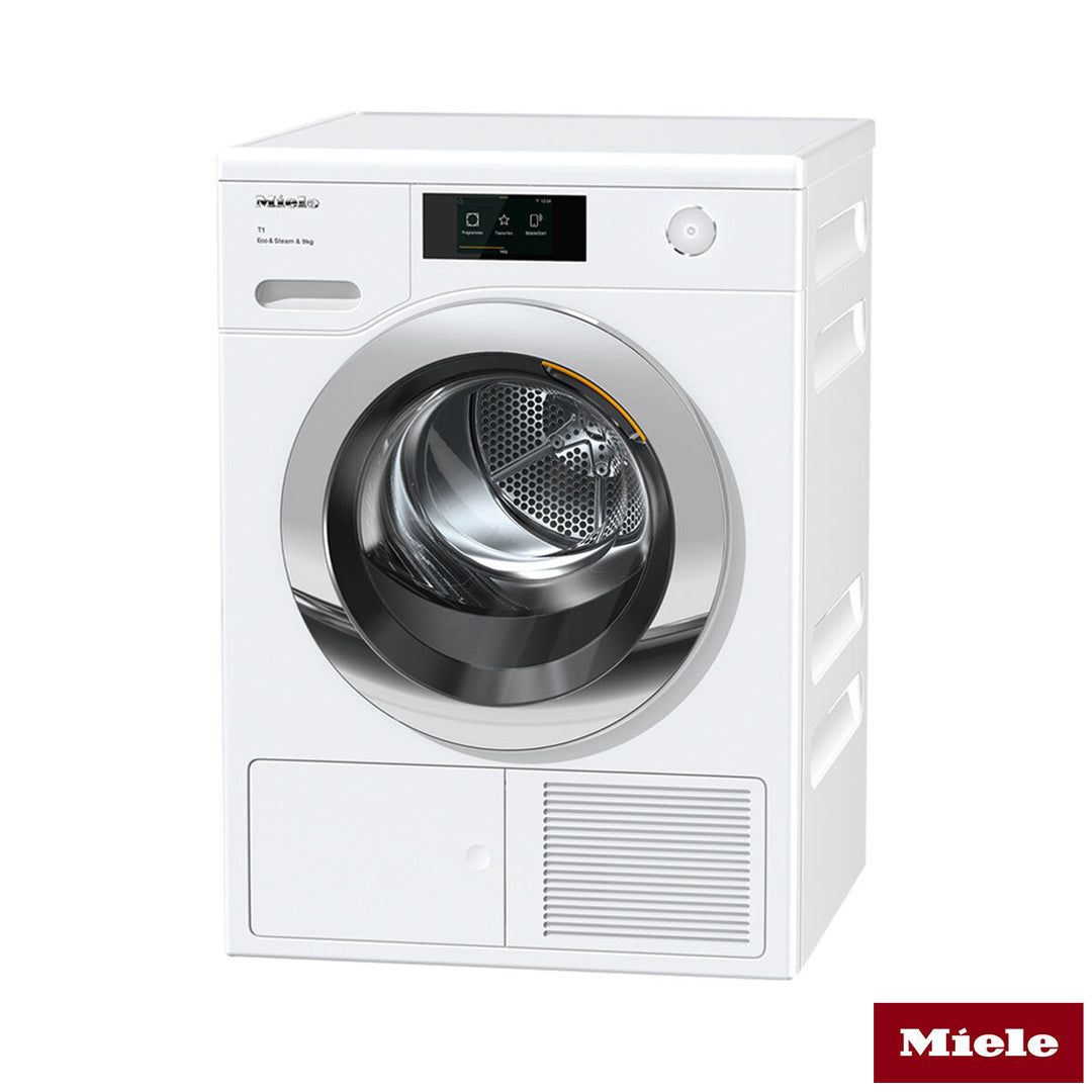 Miele TCR780WP 9kg Heat Pump Dryer, A+++ Rated in White