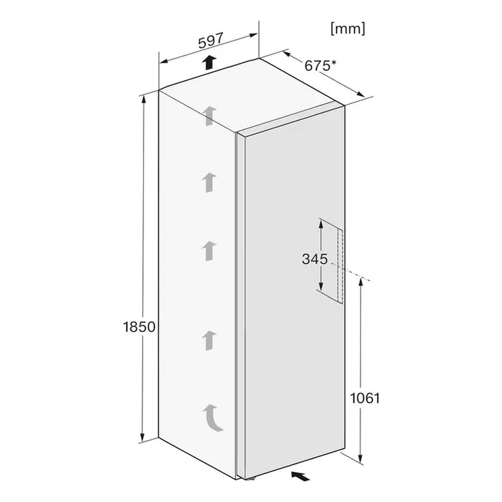 Miele FNS4382E Freestanding Tall Freezer, E Rated in White