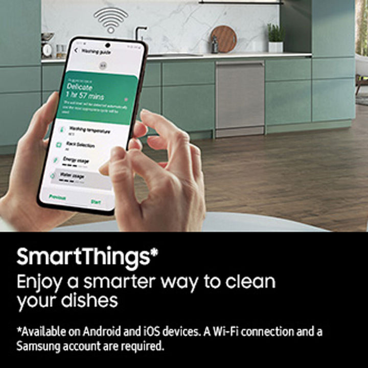 Samsung DW60BG830I00EU, 14 Place Setting Fully Integrated Dishwasher, B Rated