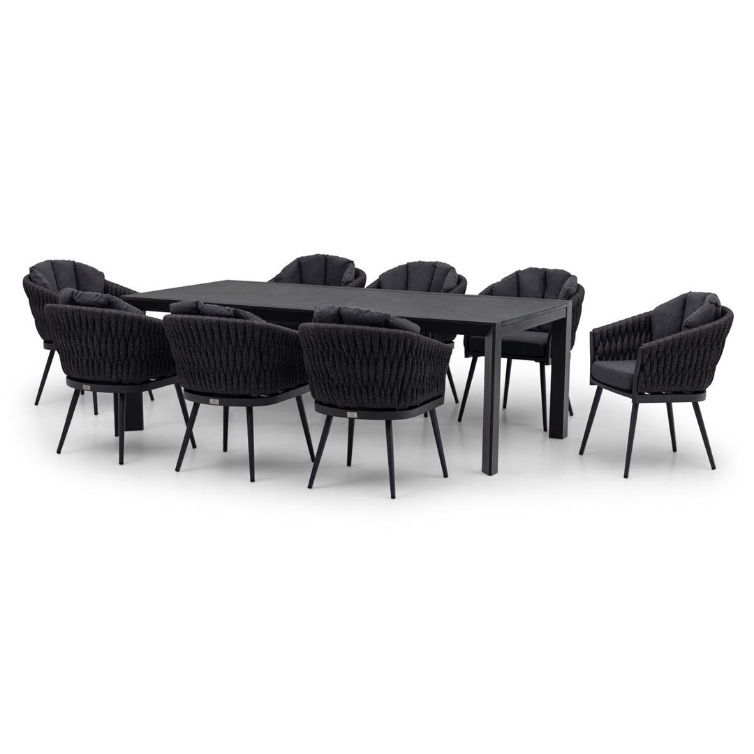 Harbour Lifestyle Palma 9 Piece Extending Dining Set