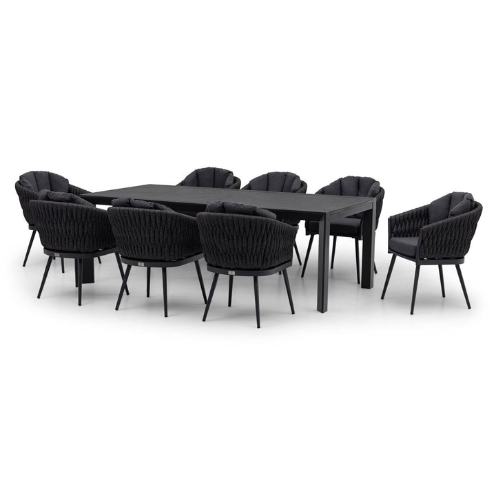 Harbour Lifestyle Palma 9 Piece Extending Dining Set