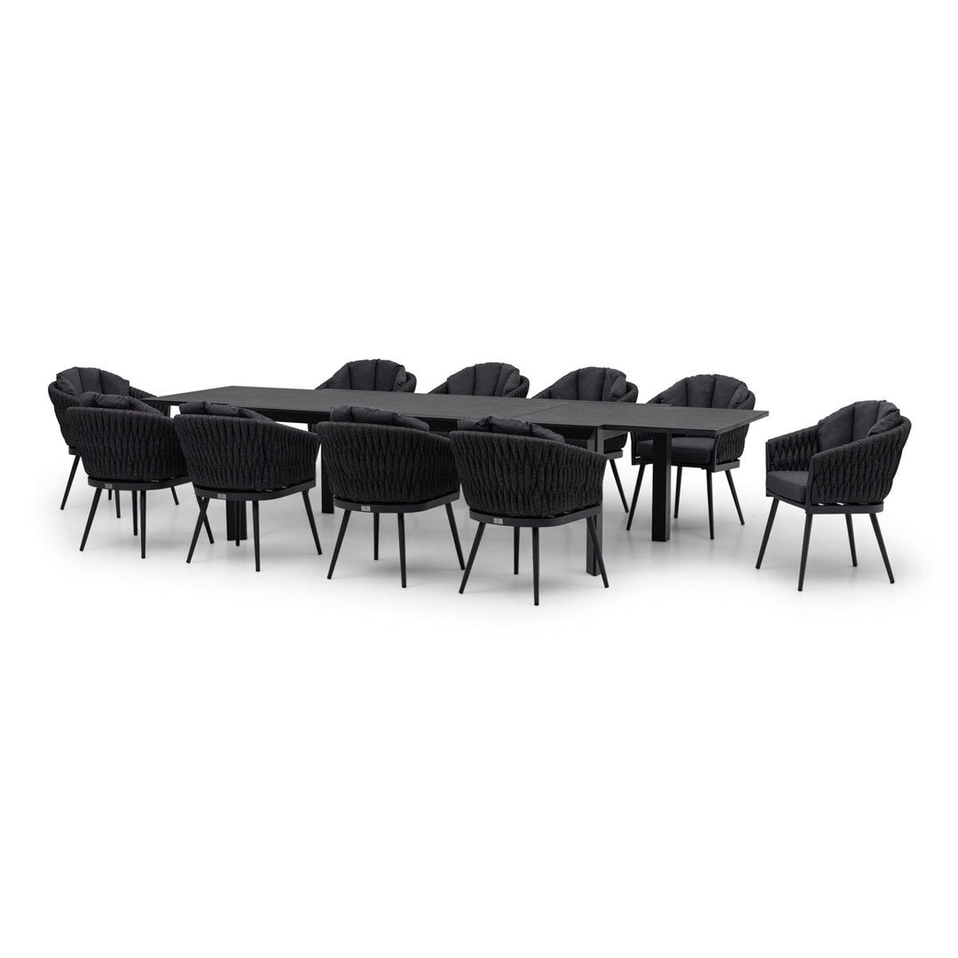 Harbour Lifestyle Palma 11 Piece Extending Dining Set