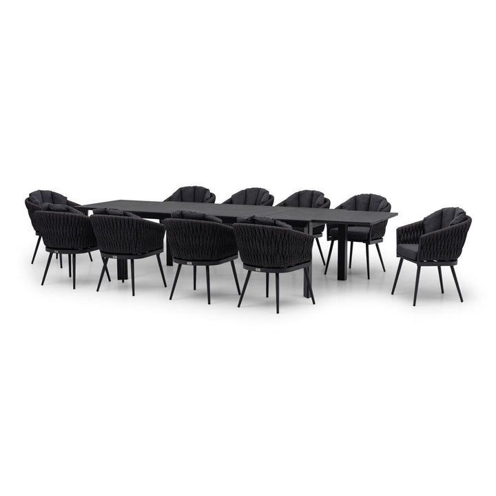 Harbour Lifestyle Palma 11 Piece Extending Dining Set