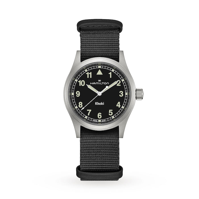 Khaki Field 38mm Unisex Watch Black