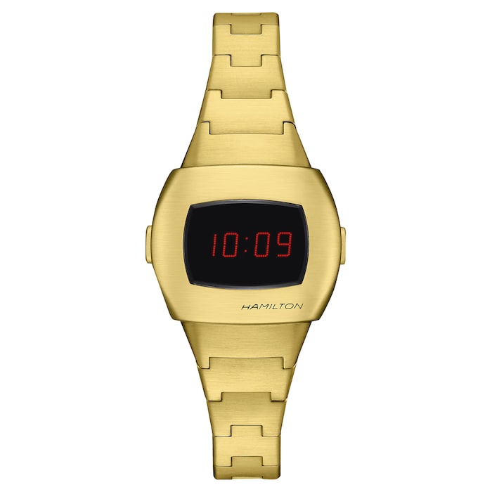 American Classic PSR 74 25.6mm X 30.9mm Digital Unisex Watch Gold