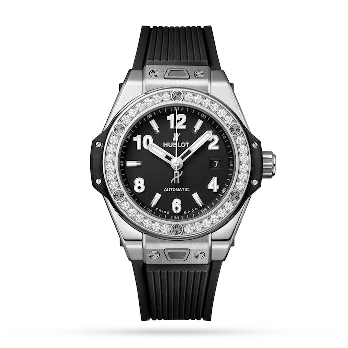 Big Bang One Click Steel Diamonds 33mm Watch