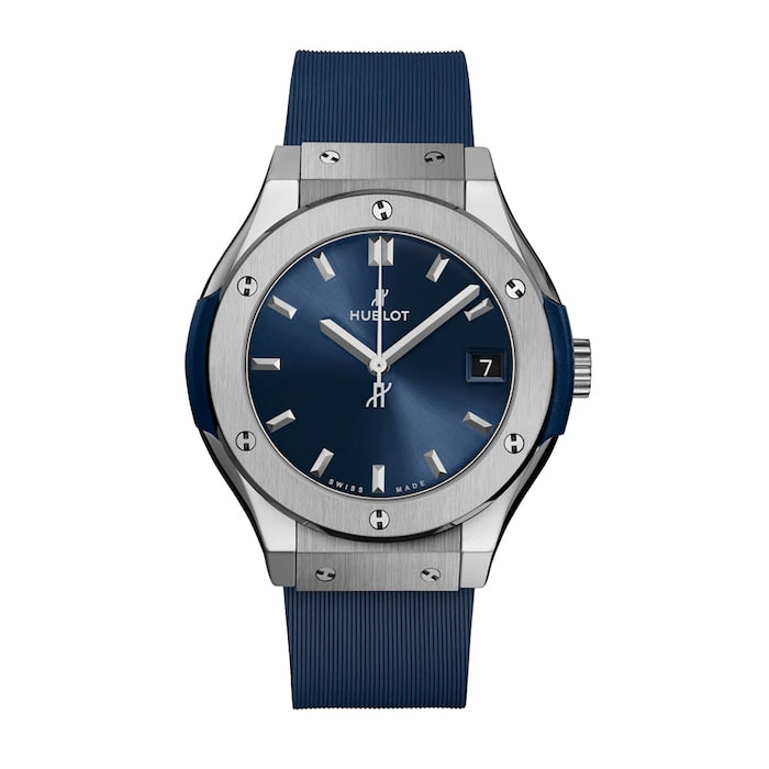 Classic Fusion Titanium Blue 33mm Ladies Watch