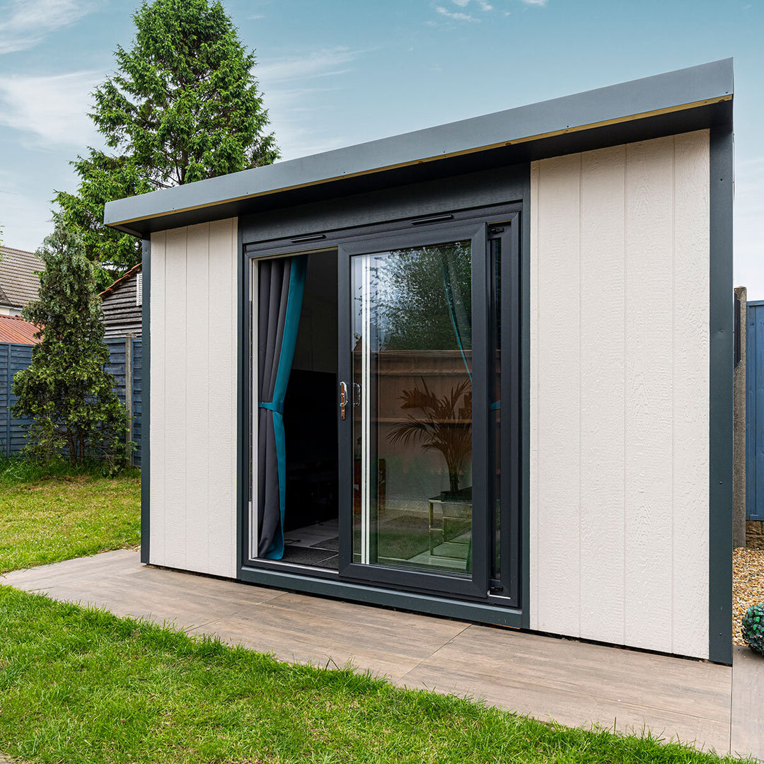 Installed Green Retreats Basebox Garden Room 2.4m x 3.6m