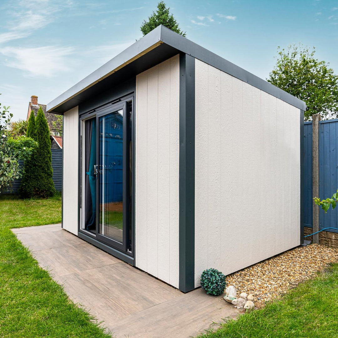 Installed Green Retreats Basebox Garden Room 3.6m x 2.4m