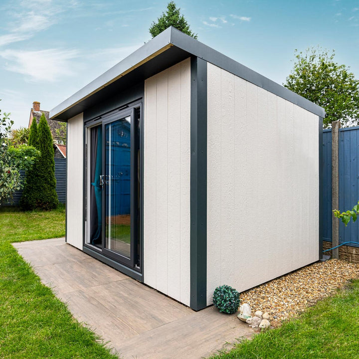Installed Green Retreats Basebox Garden Room 3.6m x 2.4m