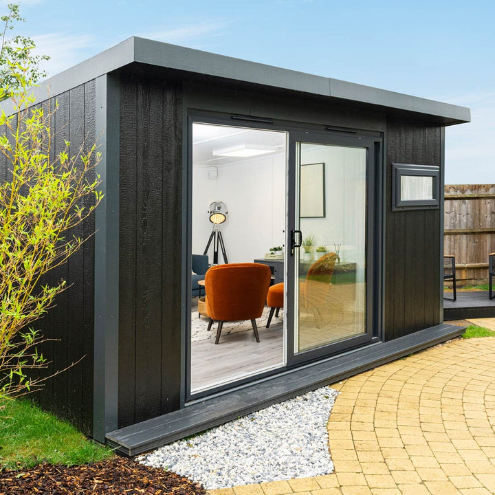 Installed Green Retreats Basebox Garden Room 3m x 3.6m