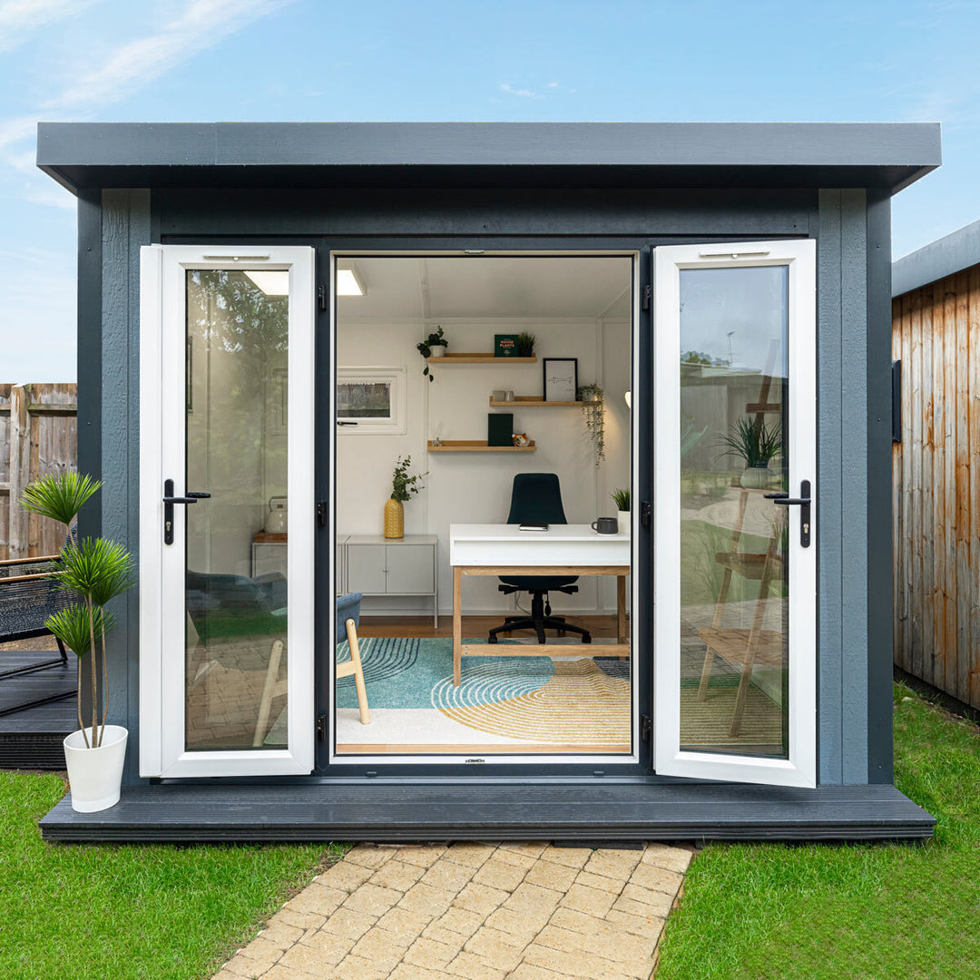 Installed Green Retreats Basebox Garden Room 2.4m x 4.2m