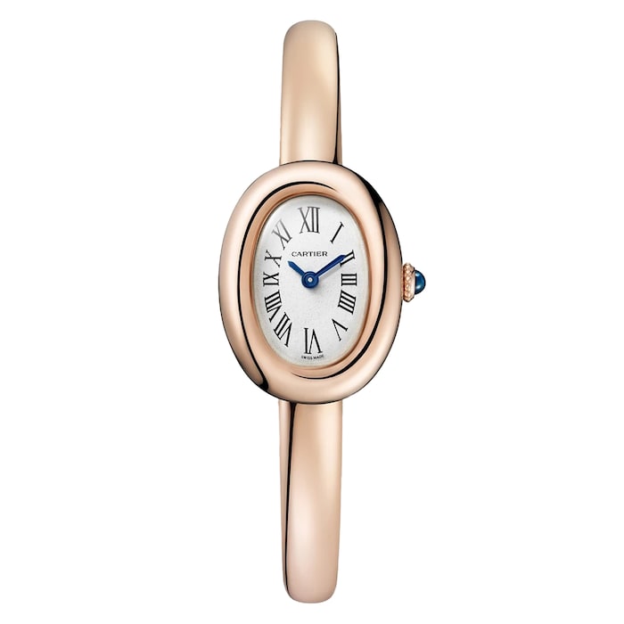 Baignoire De Cartier Watch, Mini Model, Size 17, Quartz Movement, Rose Gold