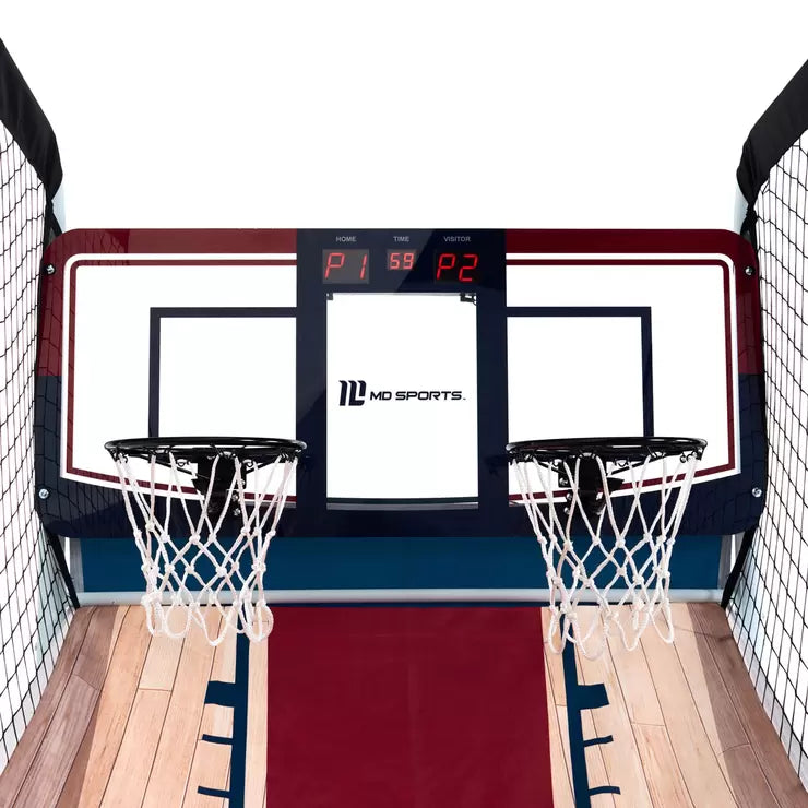 Medal Sports 2 Player Arcade Basketball Game Sounds Heavy Duty Steel Frame Led MD Sports