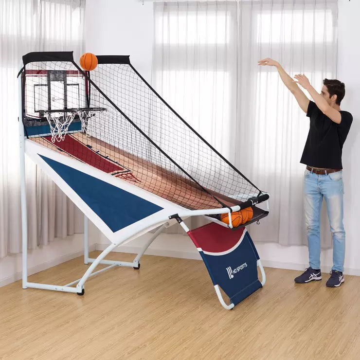 Medal Sports 2 Player Arcade Basketball Game Sounds Heavy Duty Steel Frame Led MD Sports