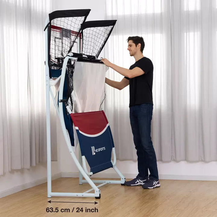 Medal Sports 2 Player Arcade Basketball Game Sounds Heavy Duty Steel Frame Led MD Sports