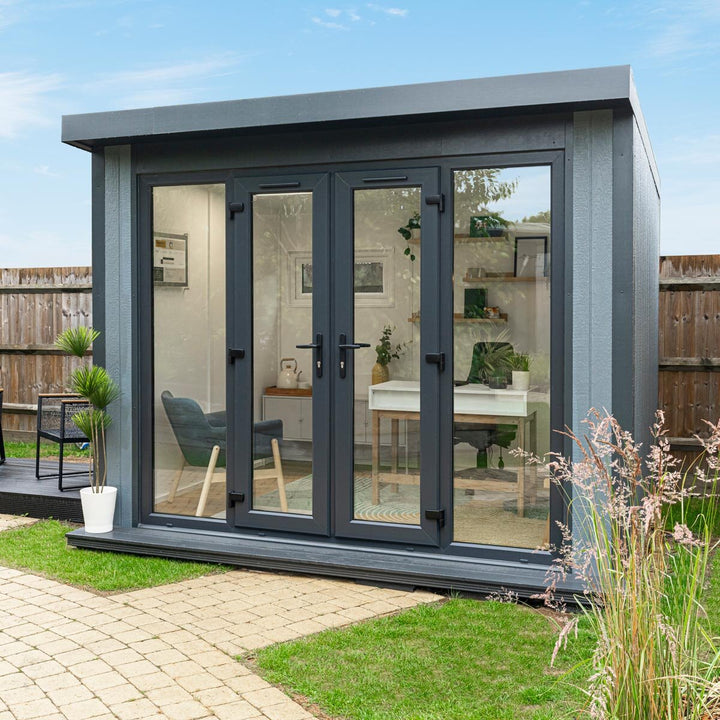Installed Green Retreats Basebox Garden Room 3m x 2.4m