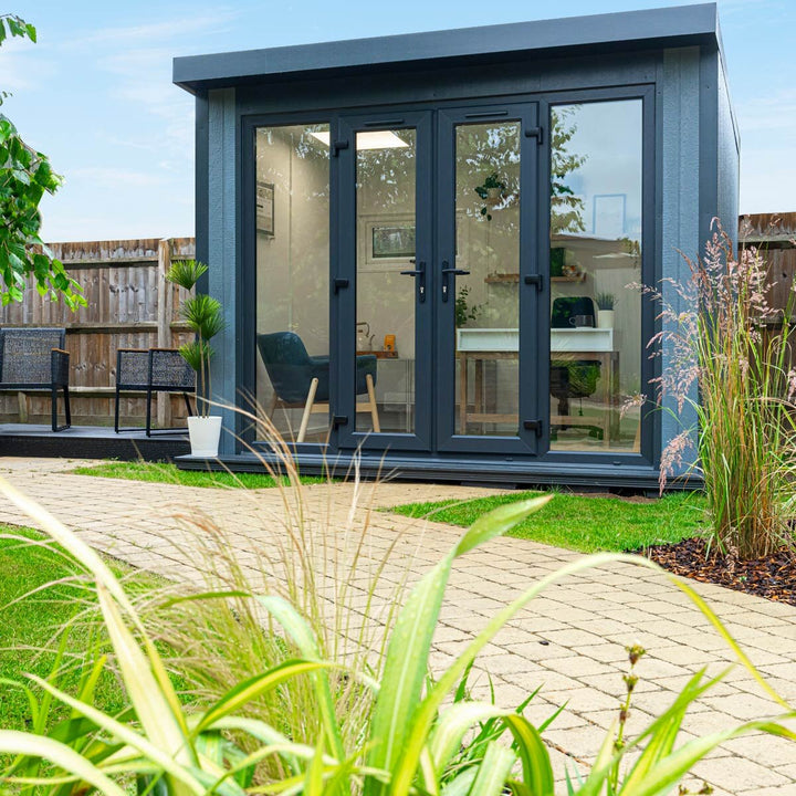 Installed Green Retreats Basebox Garden Room 3m x 2.4m
