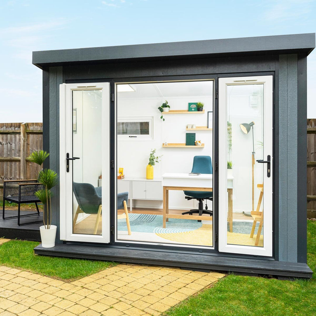 Installed Green Retreats Basebox Garden Room 3m x 2.4m