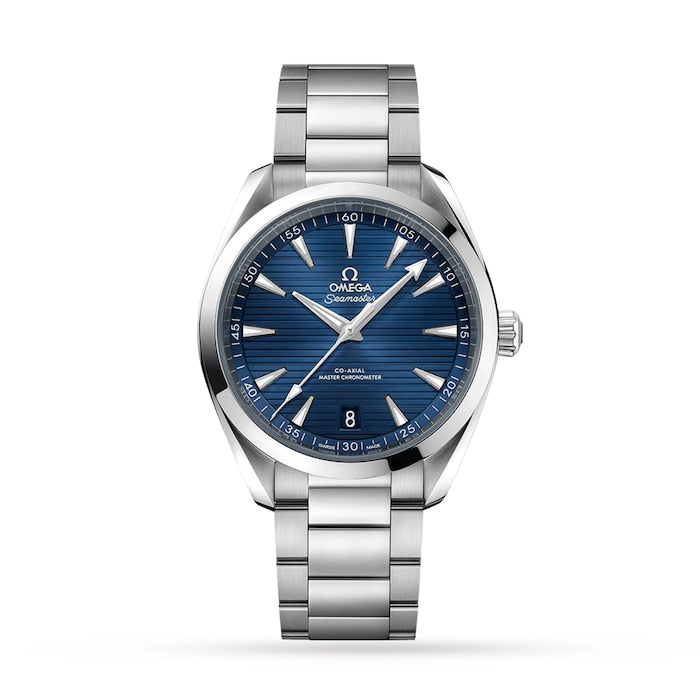 Seamaster Aqua Terra Co-Axial Blue 41mm Mens Watch
