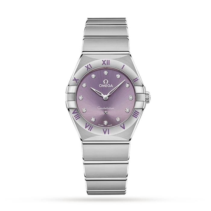 Constellation Co-Axial 28mm Ladies Watch Purple