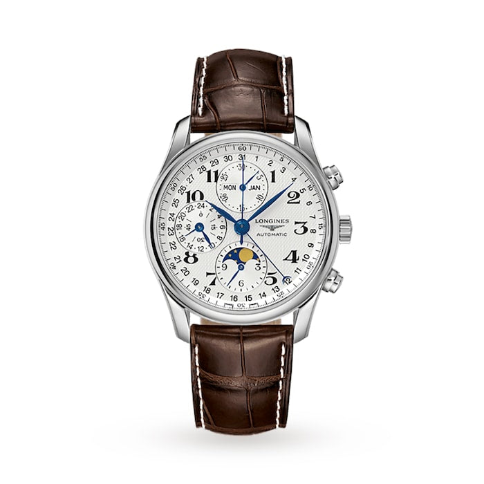 Master Collection 40mm Chronograph With Moon Phase Mens Watch