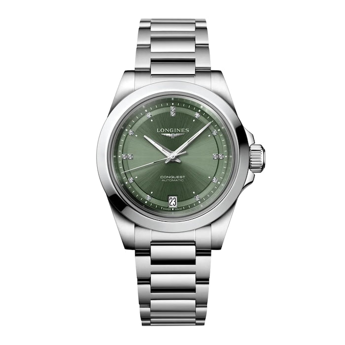Conquest 34mm Ladies Watch Green
