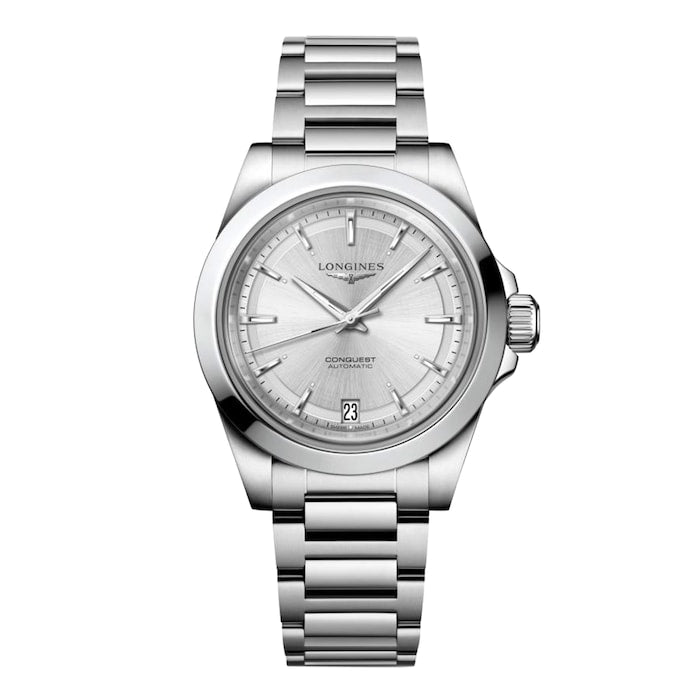 Conquest 34mm Ladies Watch Silver