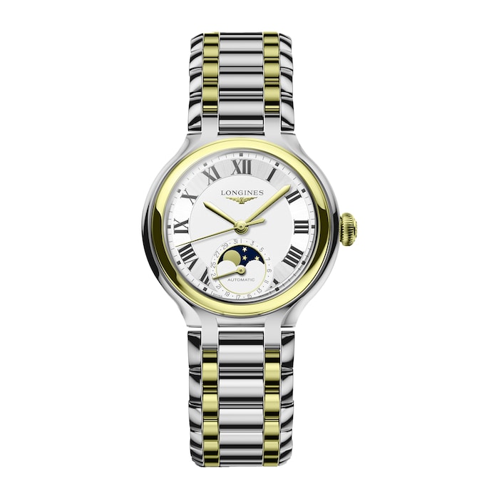 PrimaLuna Moonphase 34mm Ladies Watch Yellow Gold